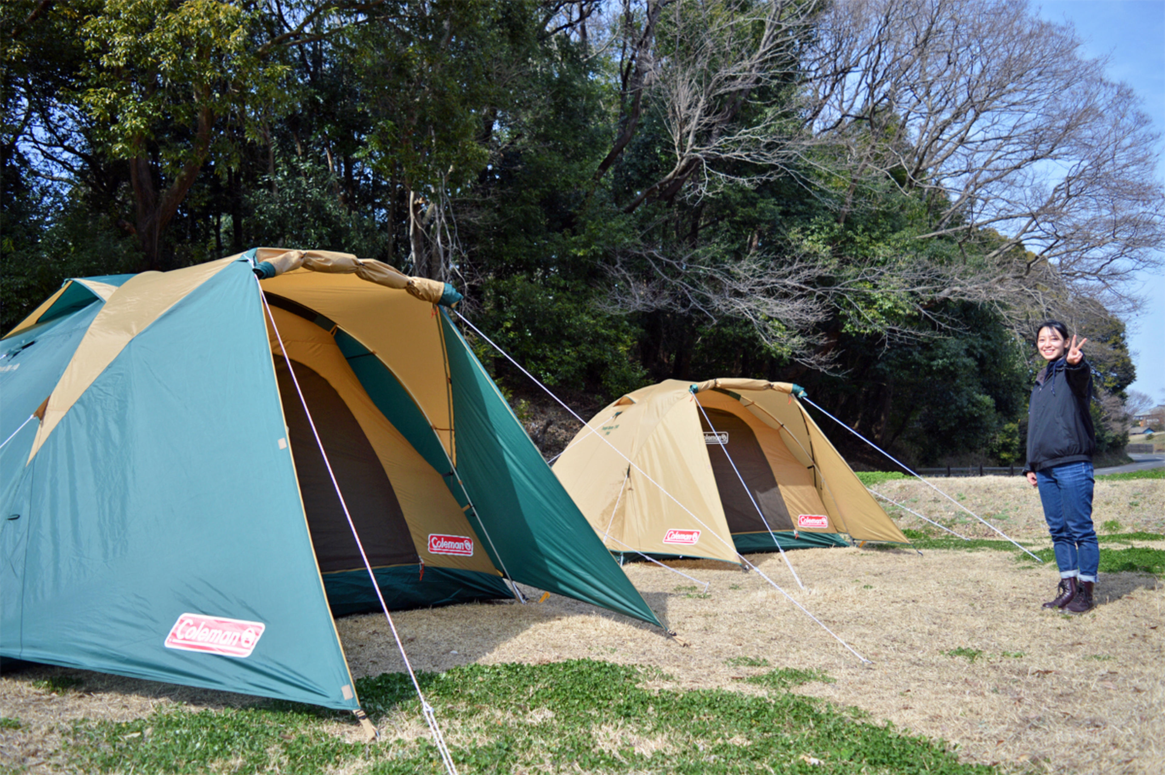 コールマンのタフワイドドームでファミキャンデビュー！ | キャンプ