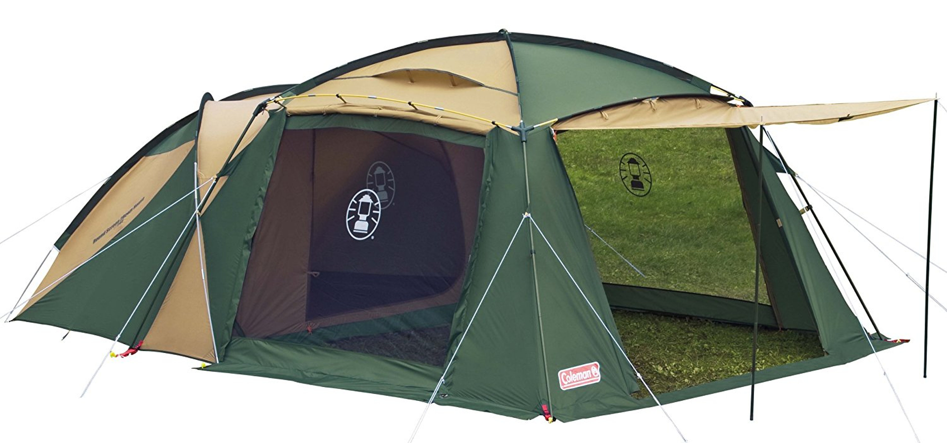 テントは我が家！広くて設営簡単なコールマンのラウンドスクリーン2