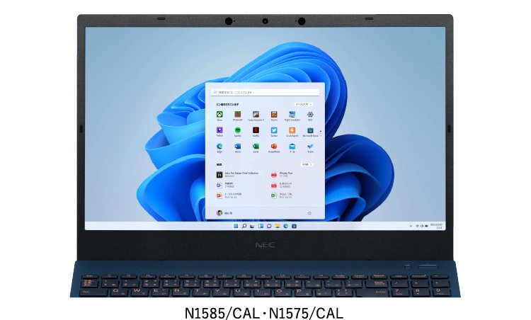 2021年秋冬モデル LAVIE N15 15.6型ワイド N1585/CAL、N1575/CA