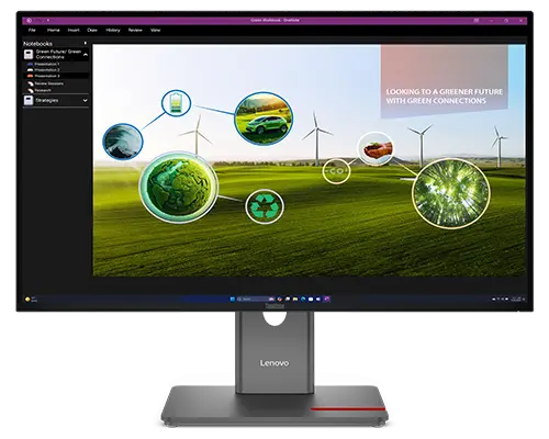 ThinkVision P27Q-40(27型/2560×1440/IPS/高さ・縦回転) | 64A7GAR6JP