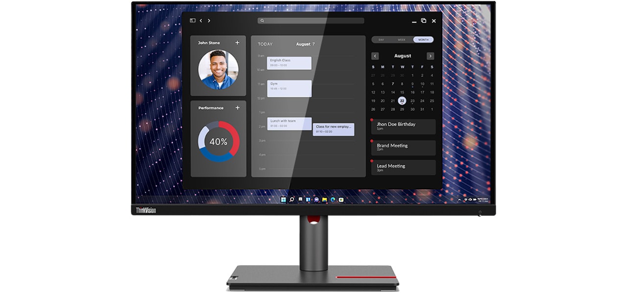 ThinkVision P25i-30(24.5型 /1920×1080/IPS/高さ・縦回転