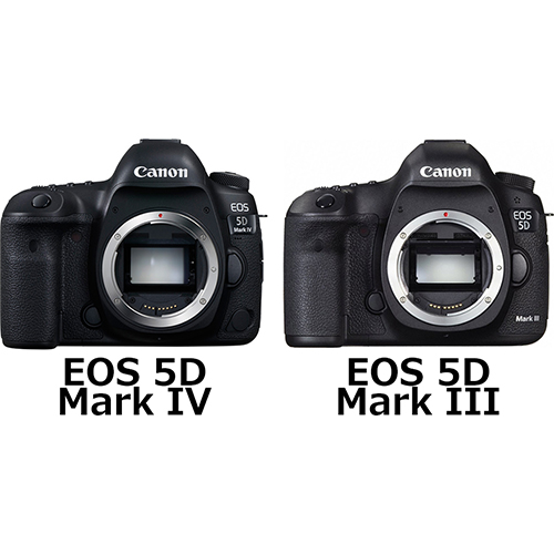 EOS 5D Mark IV」と「EOS 5D Mark III」の違い - フォトスク