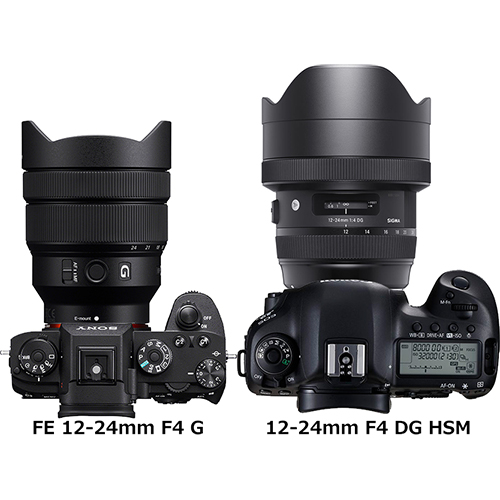 ソニー「FE 12-24mm F4 G」とシグマ「12-24mm F4 DG HSM」の違い