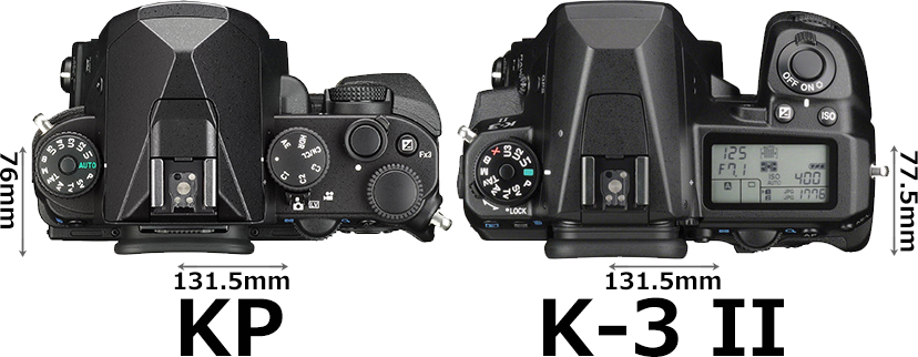 PENTAX KP」と「PENTAX K-3 II」の違い - フォトスク