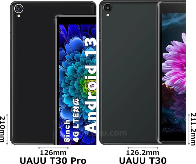 UAUU T30 Pro」と「UAUU T30」の違い - フォトスク