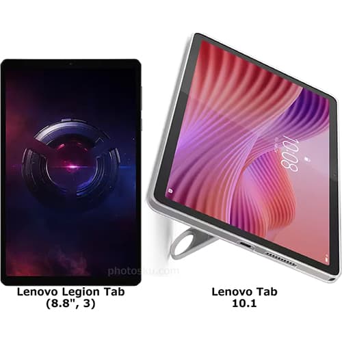 Lenovo Legion Tab (8.8 3)」と「Lenovo Tab」の違い - フォトスク
