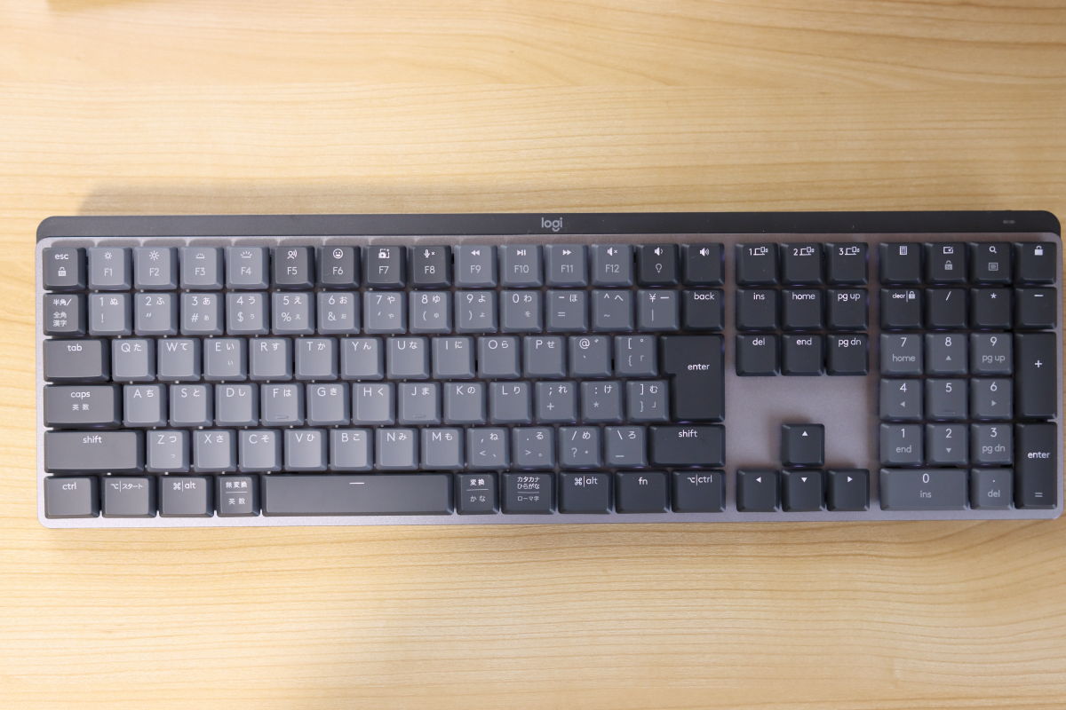 ロジクールMX Mechanical KX850F（赤軸）レビュー～Win＆Mac両対応の