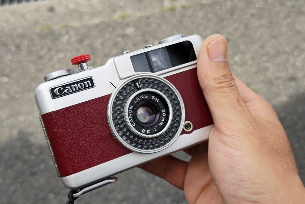 2倍撮れる「魅惑のハーフカメラ」その5「Canon Demi EE28