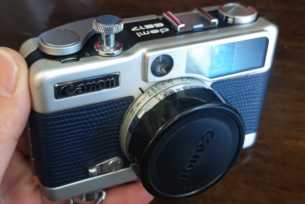 魅惑のハーフカメラ】その8、と【ジャンクカメラで遊ぼう】Canon Demi