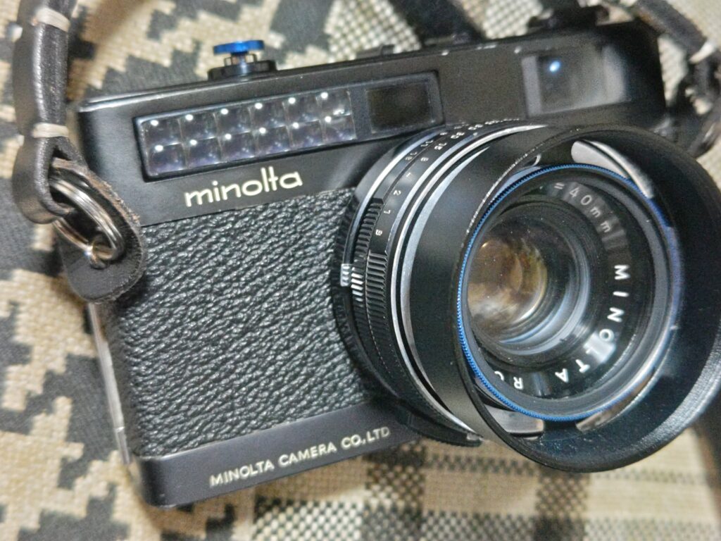 minolta Minoltina-S(ブラック)がやって来た！早速試写して来た
