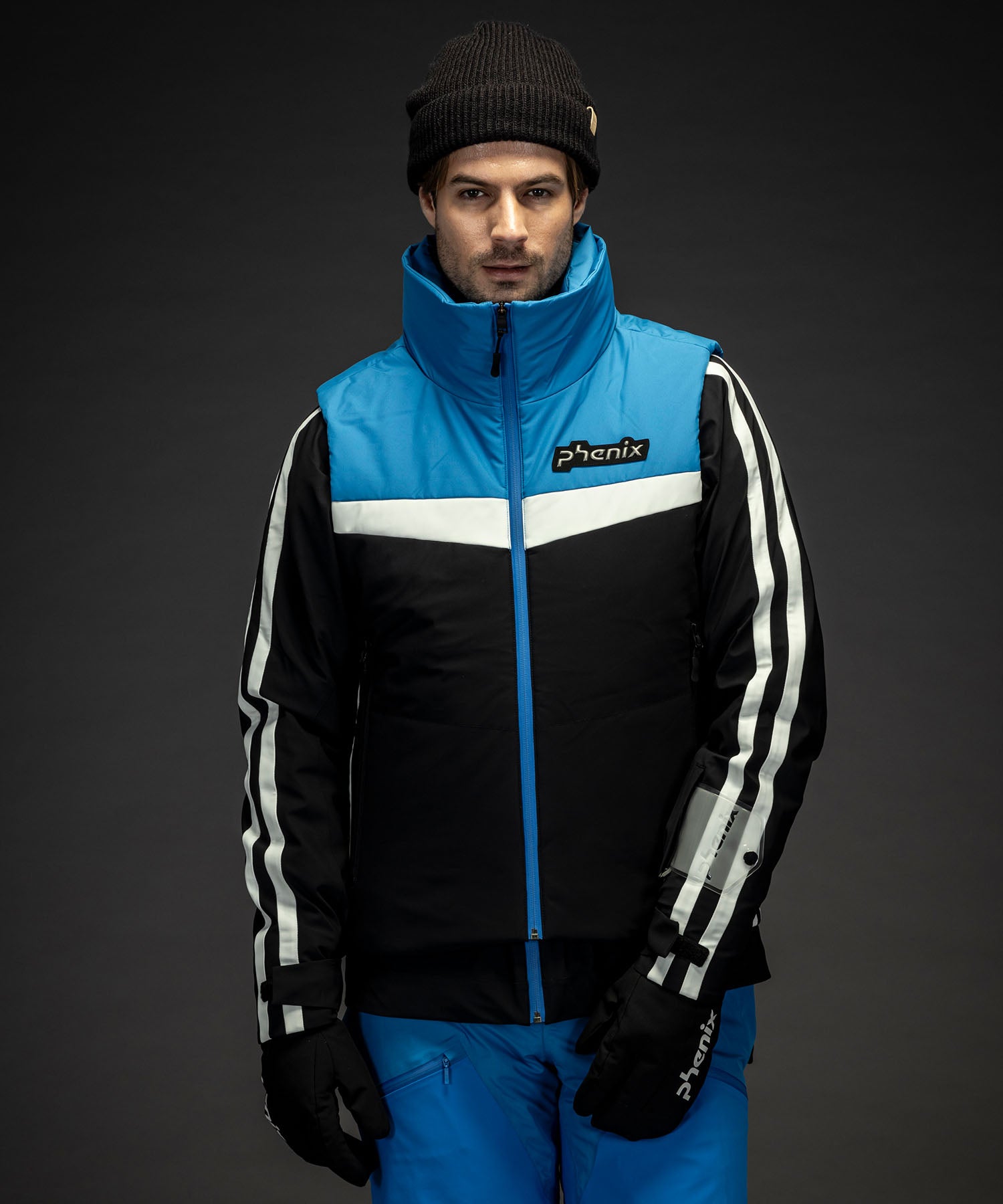 MENS】Retro Formula Vest on Jacket レトロフォーミュラベストオン