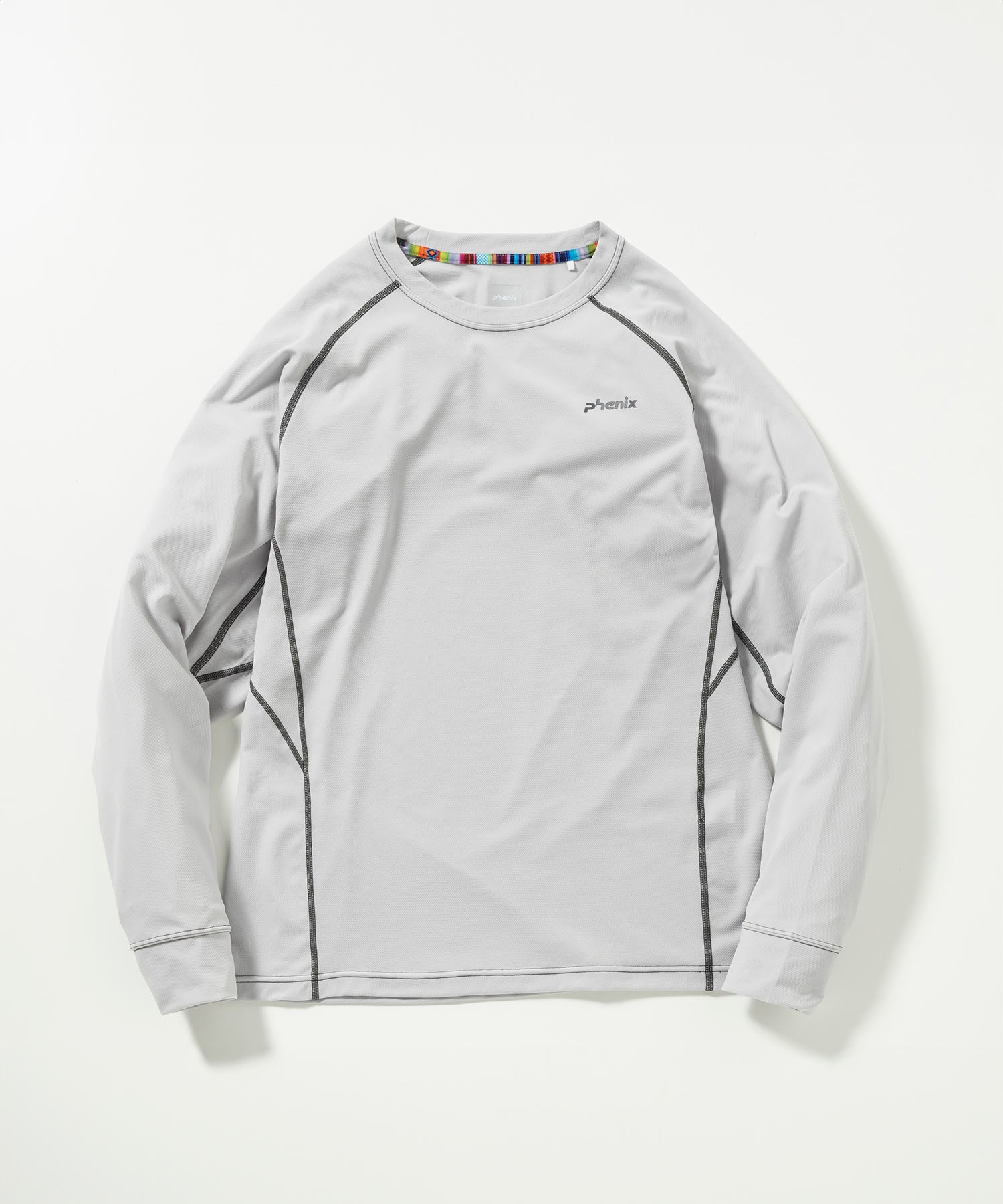 MENS】クルーネック長袖Tシャツ メンズTシャツ 速乾 ストレッチ 日焼け