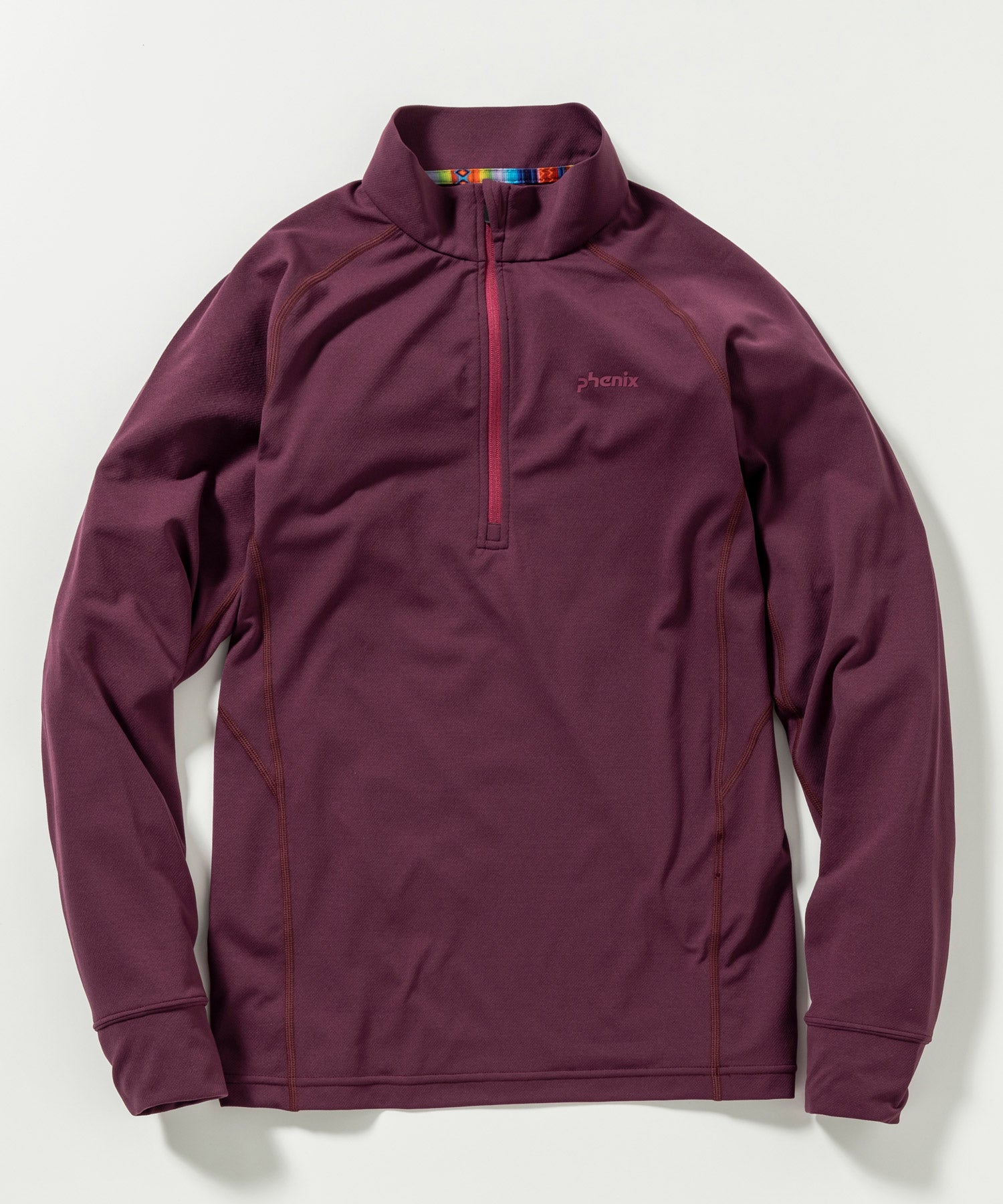 WOMENS】HARLF ZIP LONG SLEEVE T-SHIRTS ハーフジップ長袖Tシャツ