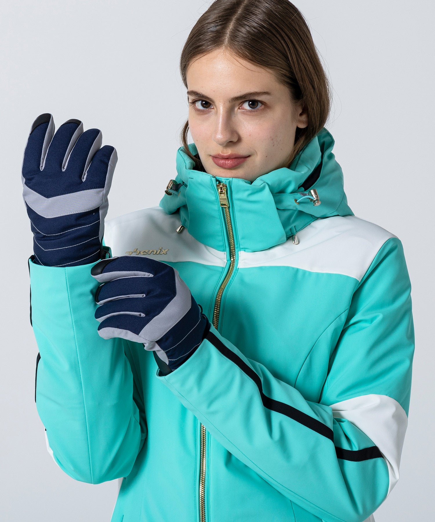 WOMENS】Accent Lined Gloves アクセントライングローブ /phenixスキー
