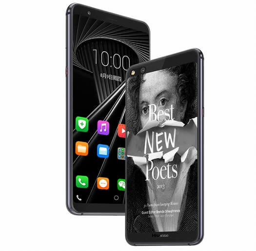 Hisense A6 発表、2画面(6.01型 有機EL＋5.61型 電子ペーパー)搭載の