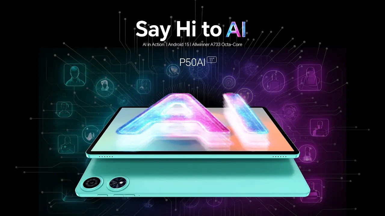 Allwinner A733搭載11インチタブレット「Teclast P50AI」発表