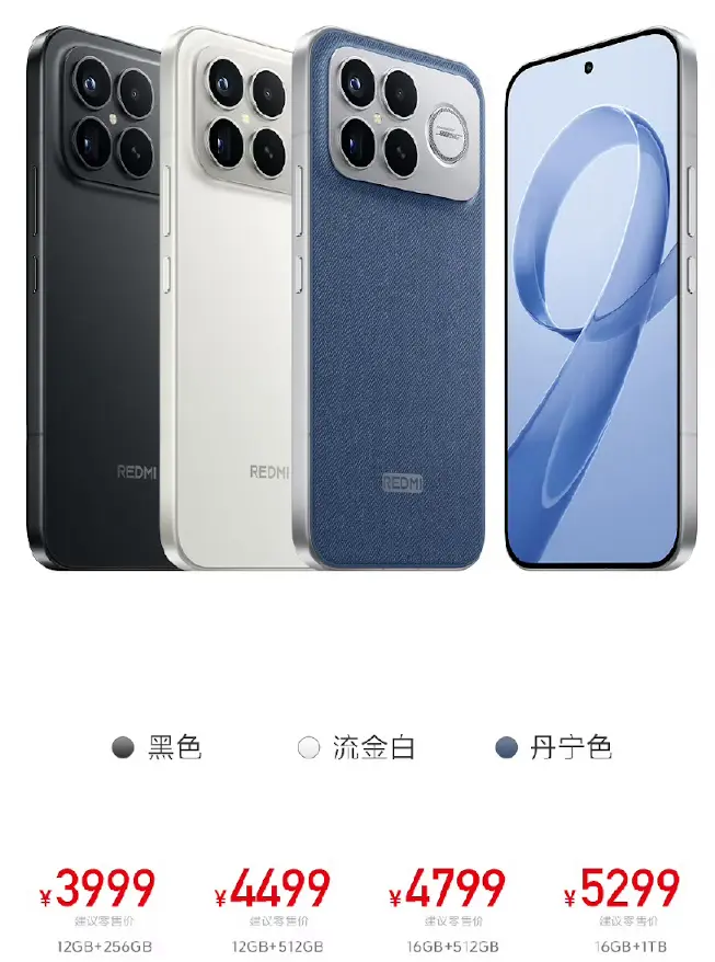 REDMI K90 Pro Max 発表、6.9インチ・BOSEスピーカー・7560mAh