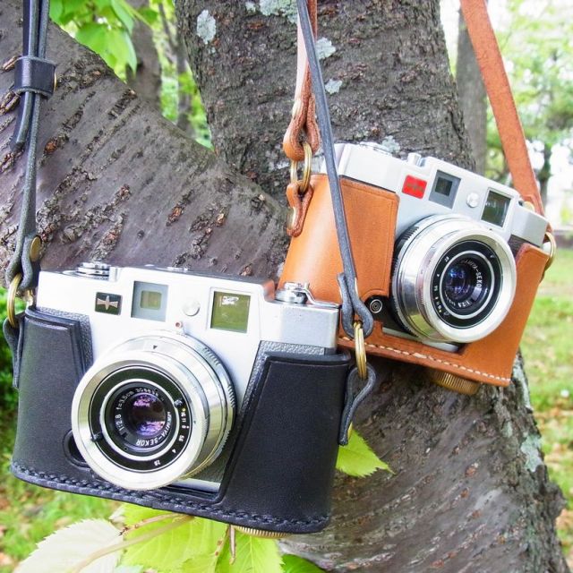 マミヤ スケッチ専用カメラケース MAMIYA SKETCH 革 ケース