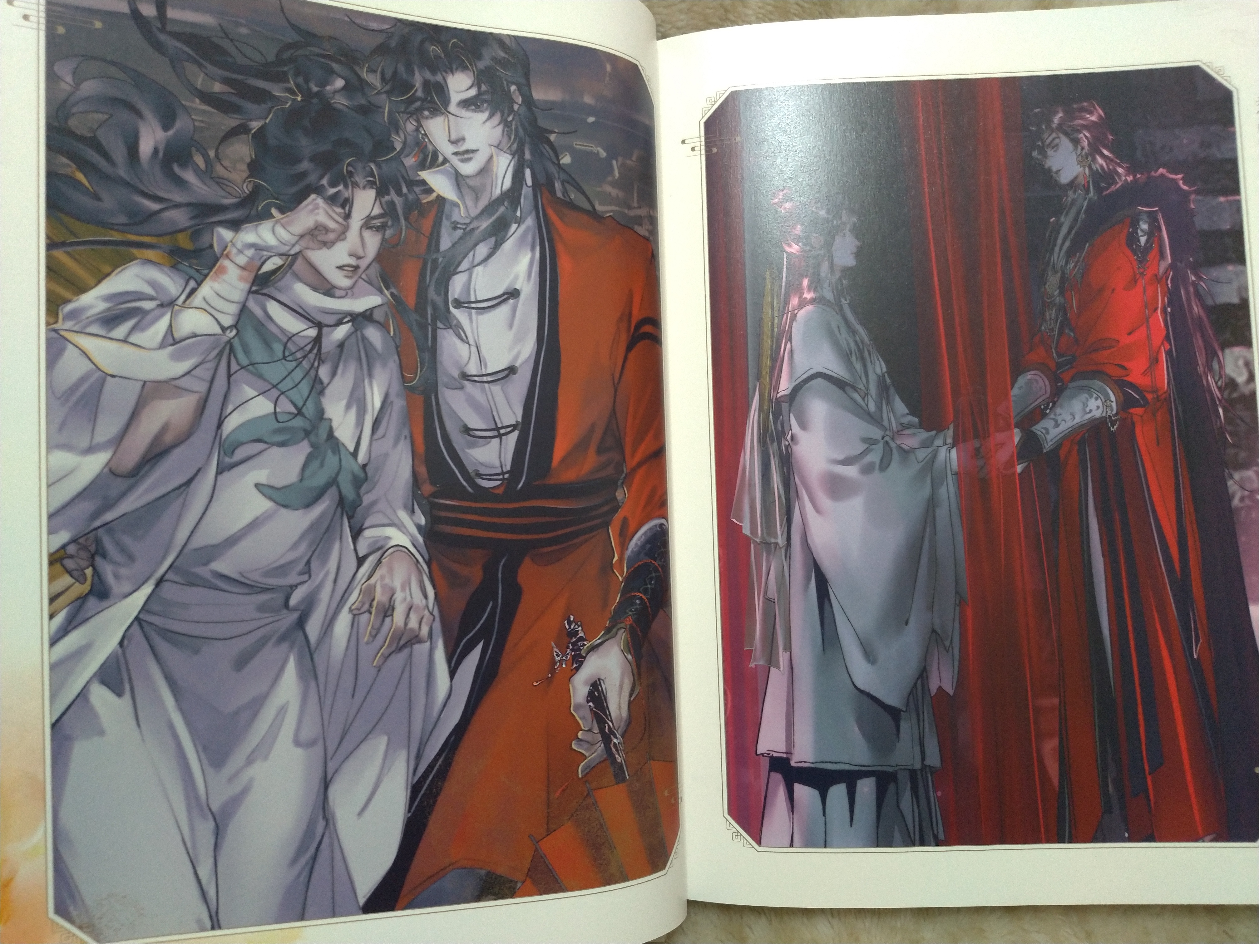 畫集/畫冊《驚鴻一瞥：天官賜福漫畫典藏集》開箱