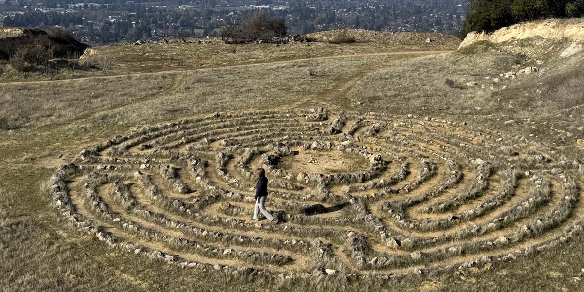 Discovery is part of the journey with labyrinths as the reward -