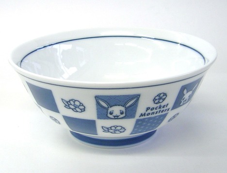 山口陶器店|アニメ ポケモンXYの染付のラーメン丼を特価通販 ＜ 【山口