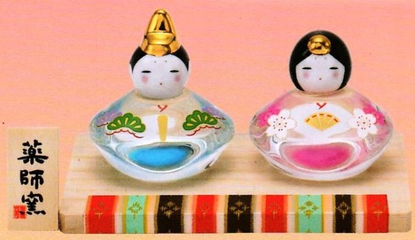 薬師窯と昭峰窯・九谷焼の陶器とガラスの雛人形 全品特価で通販