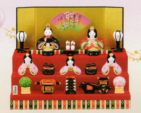 薬師窯と昭峰窯・九谷焼の陶器とガラスの雛人形 全品特価で通販