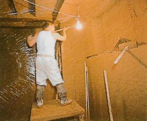 奥能登天然珪藻土 丸和工業 切り出し七輪 串焼き七輪角形 長さ39