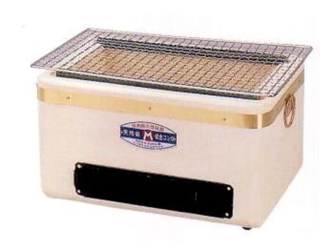 奥能登天然珪藻土 丸和工業 切り出し七輪 焼き鳥七輪 30センチ 網付き