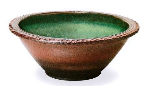 信楽焼 鉄赤緑風水鉢18号 径54センチ【通販 特価 すいれん鉢 水蓮鉢