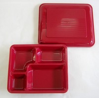 福祉・宅配用弁当箱（大人用）副食・幕の内 ＜ 【山口陶器店】縁起置物