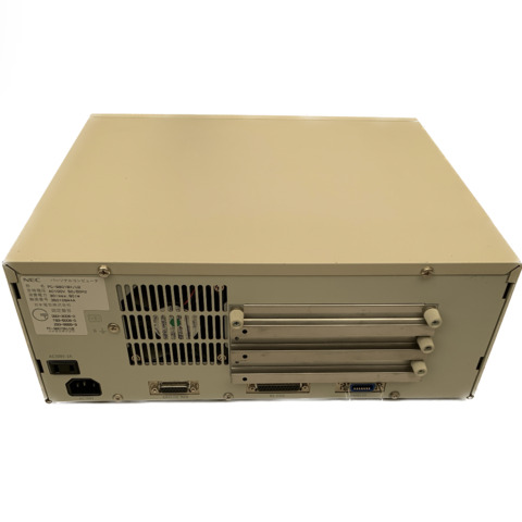 良品！ NEC PC-9801BX4/U2 MS-DOS 3.5インチFDD*2 良品！ NEC PC