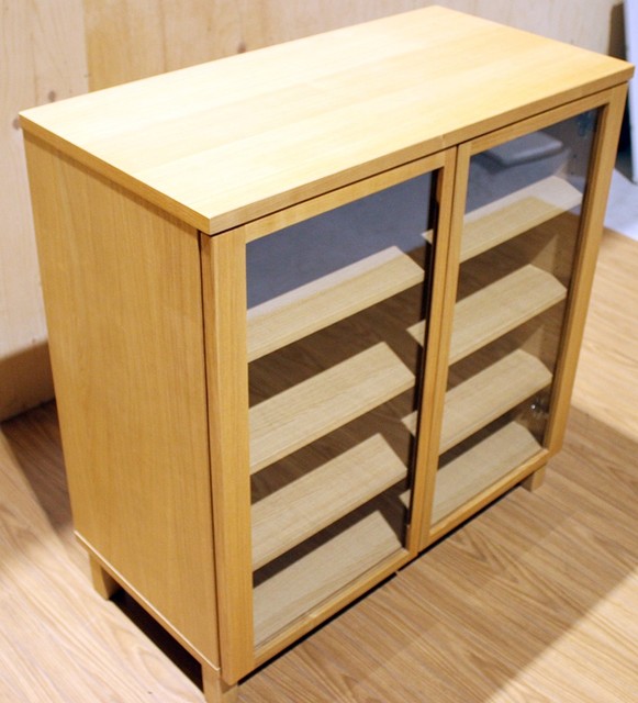 MUJI 無印良品 タモ材ガラス扉キャビネット （ その他家具）の買取価格