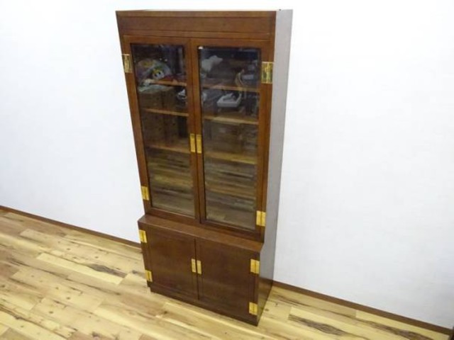 カリモク 最高峰ドマーニ モーガントン 飾棚 キャビネット （ 食器棚