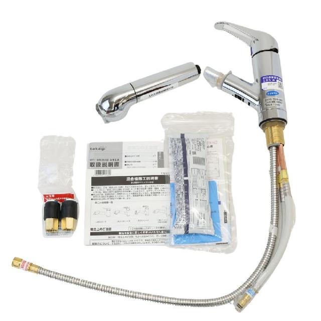 未使用 タカギ みず工房スタンダード 浄水器一体型水栓 JA396MN-9NTN