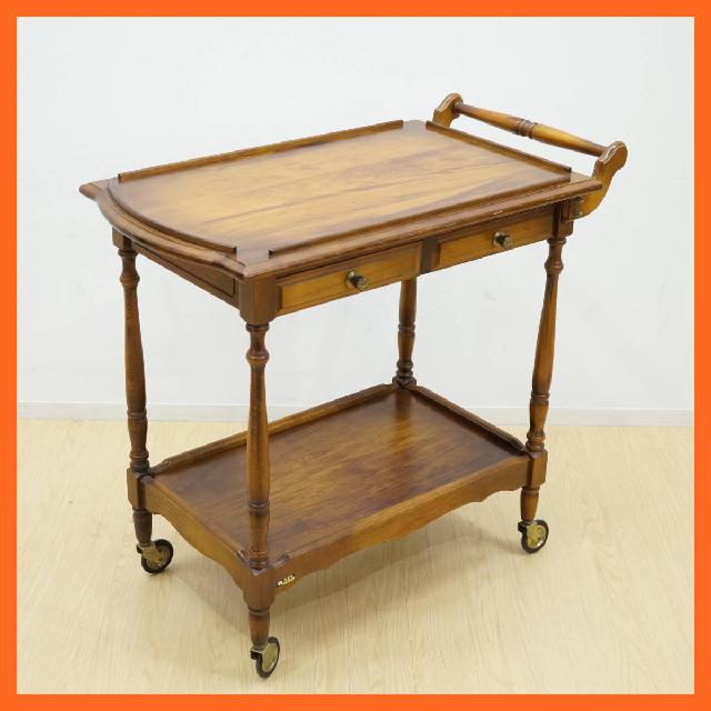 karimoku/カリモク キッチンワゴン コロニアル キャスター付き