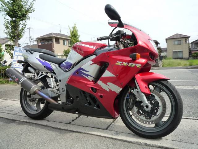 カワサキ Ninja ZX－9R BEET製マフラー バックステップ