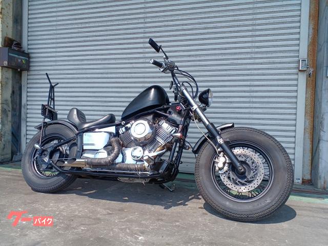 ヤマハ ドラッグスター400クラシックフラットフェンダー