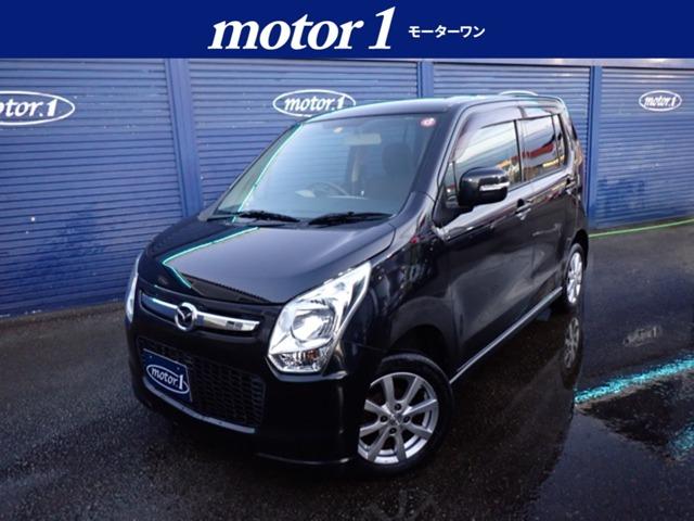 マツダ フレア XS スマートキー 純正14AW 社外メモリーナビの