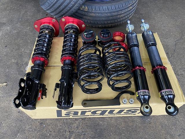 滋賀オートライフハノ トヨタ「プリウスα」(ZVW41W)のラルグス車高調