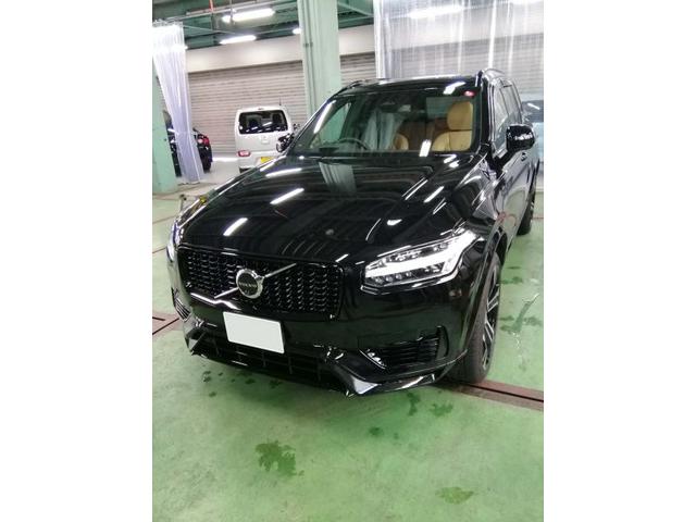 ボルボXC90 無機質ガラスコーティングEXCEED GOLD ＆ ガラス撥水