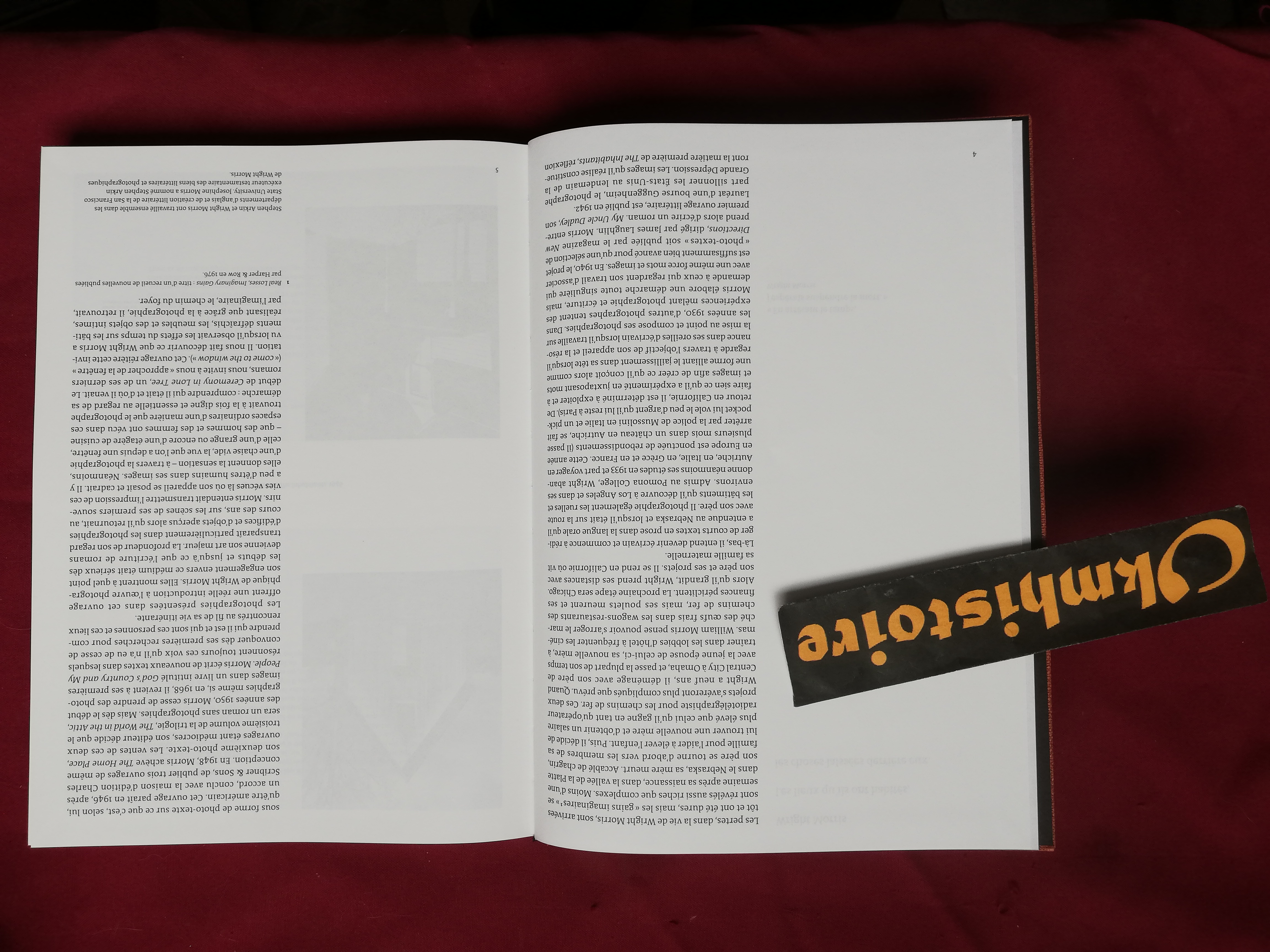 Wright Morris - L'essence du visible by ARKIN ( Stephen ) [ Wright