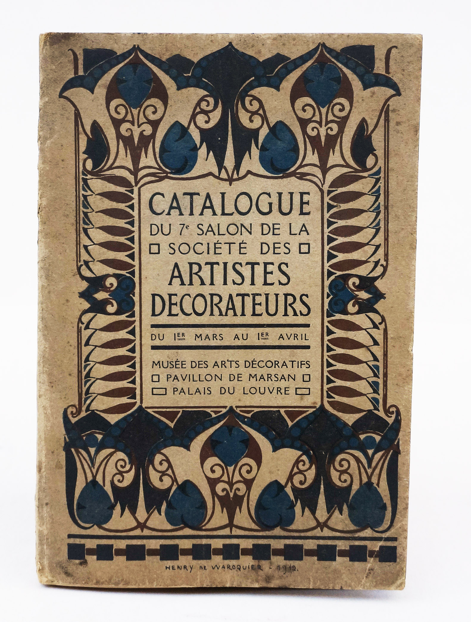 Catalogue du 7e salon de la société des artistes décorateurs: Bon