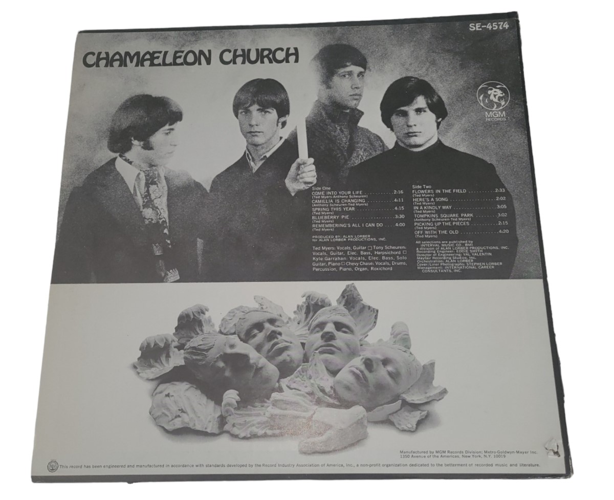 CHAMELEON CHURCH Chameleon Church LP MGM RECORDS 1968 US Orig