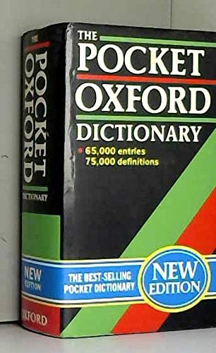 The Pocket Oxford Dictionary of Current English: 9780198612568