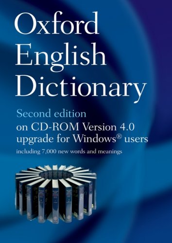 Oxford English Dictionary on CD ROM 4.0 Upgrade: 9780199565948