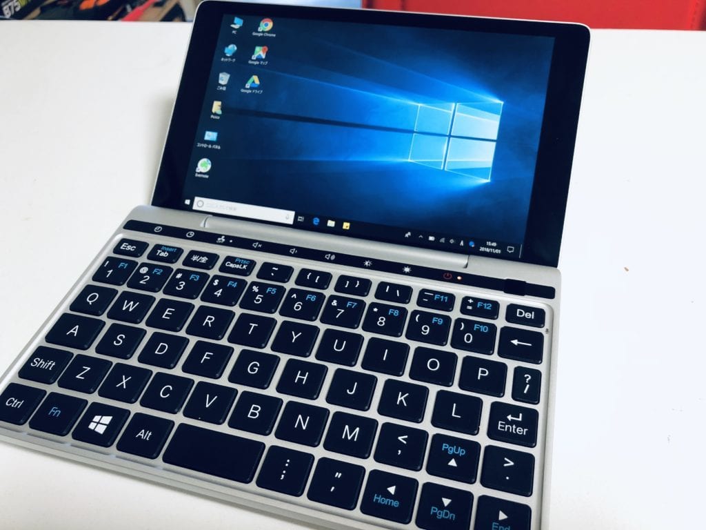 GPD Pocket2がm3-8100Yにアップグレードされて販売との事で、支援者は