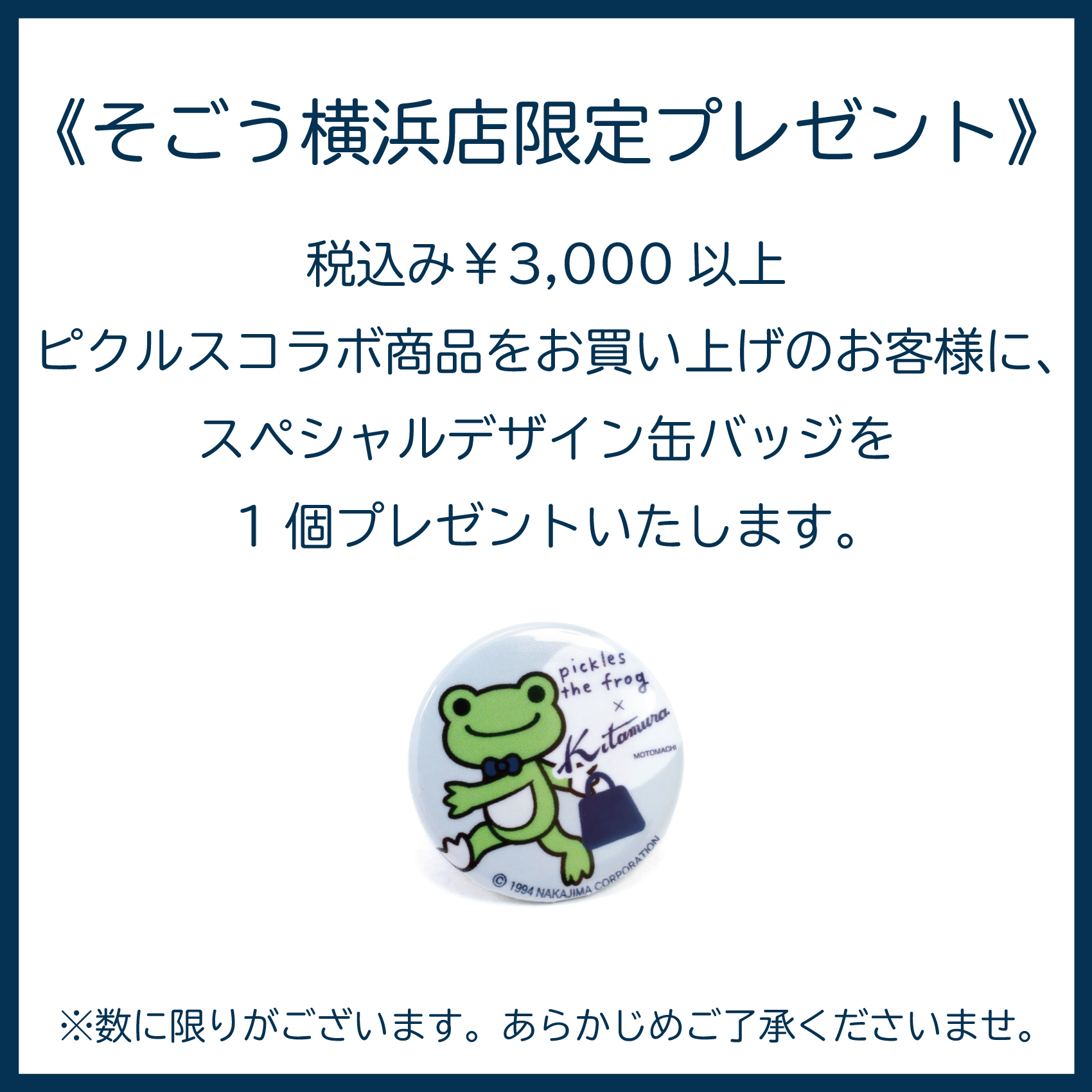 キタムラPOPUPコーナー」での販売のご紹介♪】 #かえるのピクルス