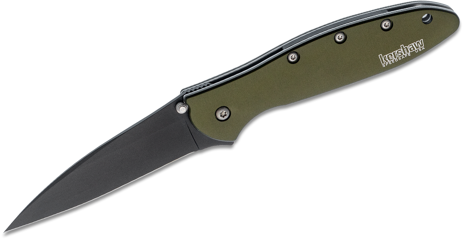 Kershaw 1660OLBLK Ken Onion Leek Assisted Flipper Knife 3