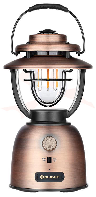 Olight OLantern Stretch Lantern, Vintage Copper, 500 Max Lumens